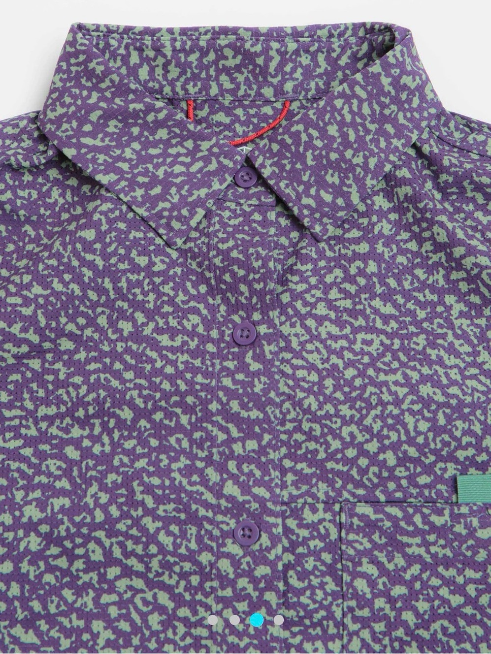 TOPO DESIGNS Purple WOMENS short sleeve Shirt